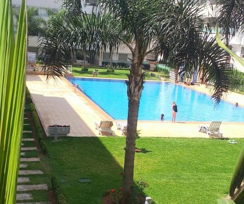 Luxueuse Résidence oubaha vue piscine plages Mimosas Sablettes
