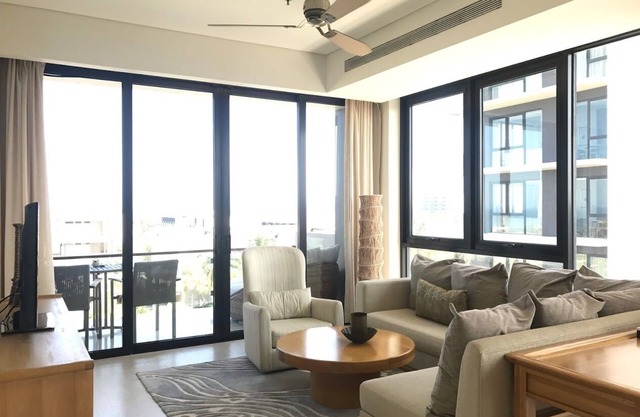 Luxueux Appartement 2BRS * vue mer * REGION HYATT, plage privée, piscine