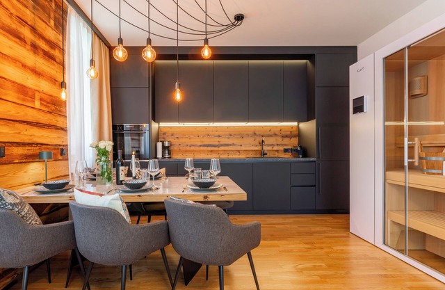 Appartement de luxe avec sauna au des pistes