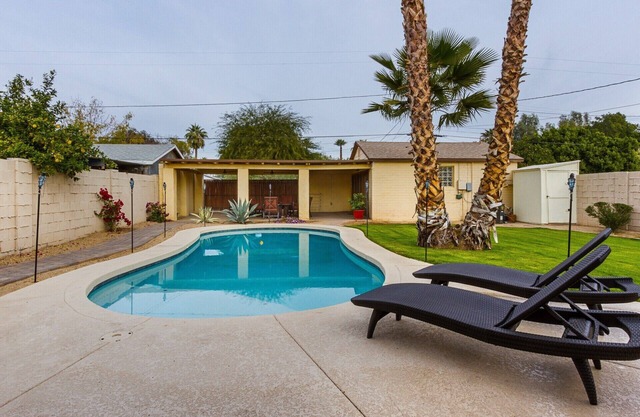 Luxueuse maison d'hôtes avec piscine chauffée dans le centre de Phoenix près du centre-ville
