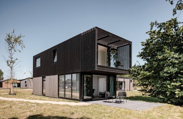 Lodge luxueux dans un parc de vacances