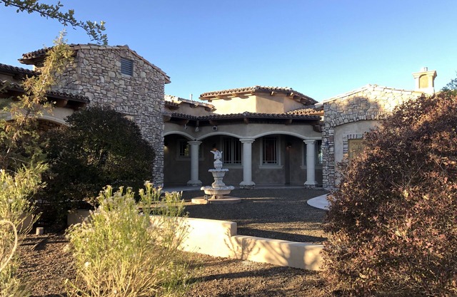 Luxurious Mediterranean Style Villa, Secluded on 3 Acres, 5 Bedrooms Near Sedona