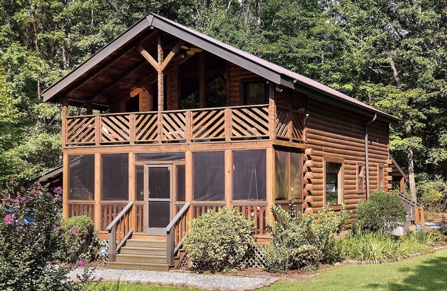Chalet de montagne de luxe à Monteagle près de Sewanee avec étang privé