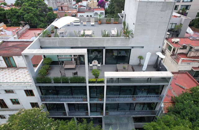 Luxurious penthouse with terrace in Polanco