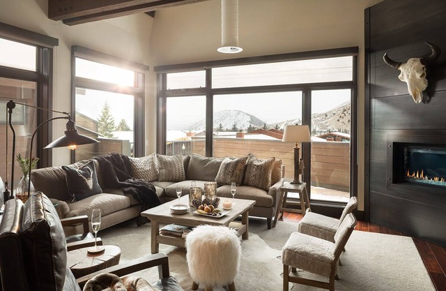 Luxueux penthouse situé au coeur du centre-ville de Jackson Hole