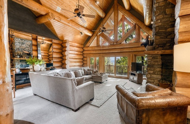 Luxueuse cabane en bois rustique