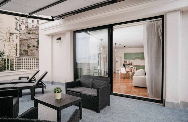 Luxurious with terrace in the center
