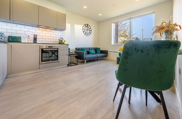 Luxury 1 Bedroom Apartment with Roof Terrace and G