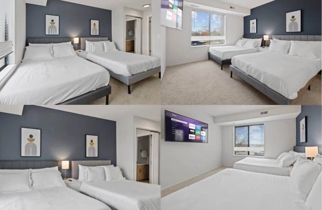 Luxury 2BD | DT Ann Arbor | 3 Beds | Free Parking