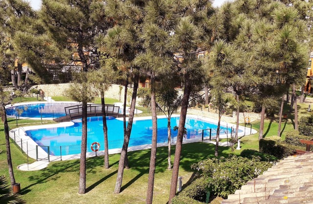 Maison de luxe de 3 chambres à côté du club de golf d'Islantilla, climatisation, plage de sable