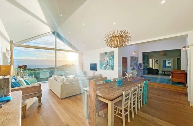 Luxury 5 bedroom beach house with amazing sea and countryside views