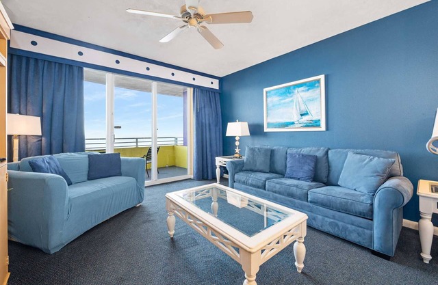 Luxury 6th Floor 1 BR Condo Direct Oceanfront Wyndham Ocean Walk Resort Daytona Beach | 609