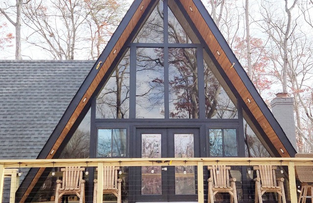 LUXURY A- FRAME CABIN LAKE VIEW