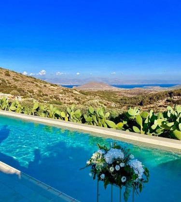 Luxury Alaia villa with panoramic views, Kostos, Paros