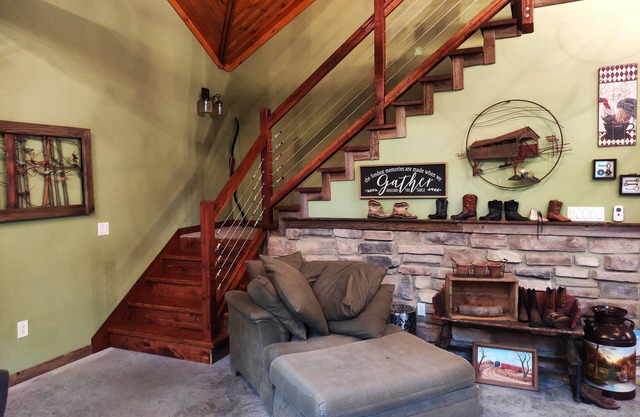 Maison de luxe Amish-build Barn Home à Turkey Run