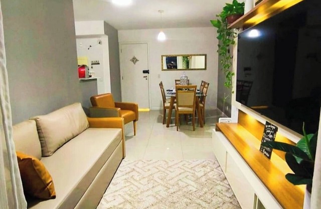 Complete and modern apartment close to the best beaches in Recreio dos Band.