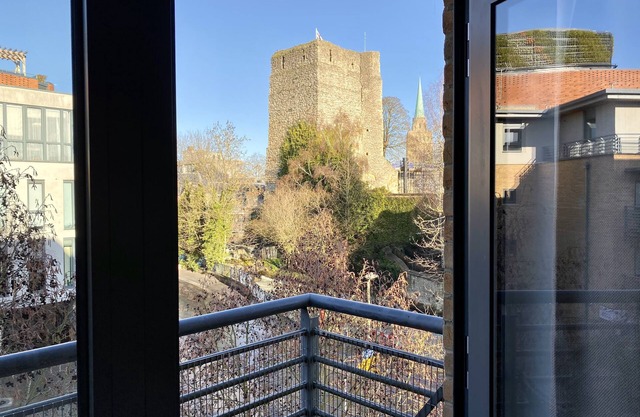 Appartement de luxe avec vue sur le château d'Oxford.