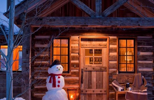 Luxury cabin in Teton Village, sold for Holidays