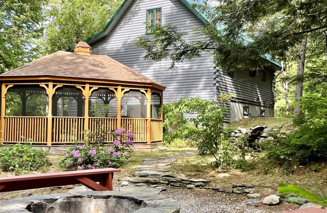 Sunday River Luxury Cabin, 100+ 5 étoiles Avis! 21 'Gazebo! Bain à remous, Wi