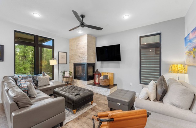 Luxury Condo w/ Private Balcony for River Views & Access to Walking-Trails!