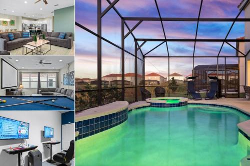Luxury Contemporary Style Mansion on Solterra Resort Orlando Mansion 5808