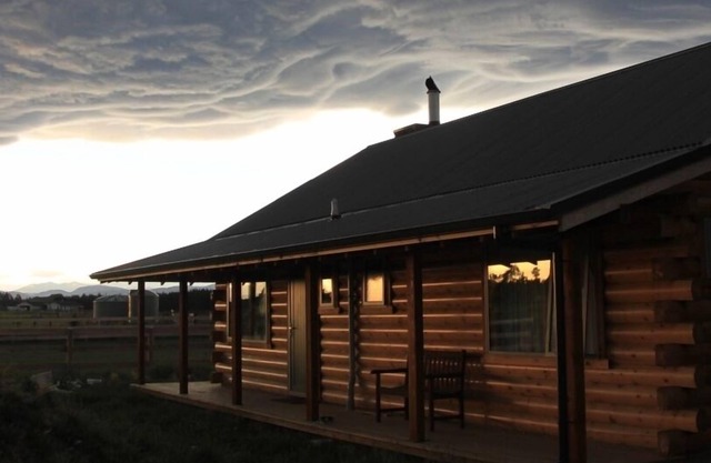 Log Cottage de luxe confortable