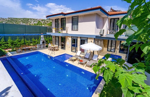 Luxury Duplex Villa with 2 Pools in Kalkan