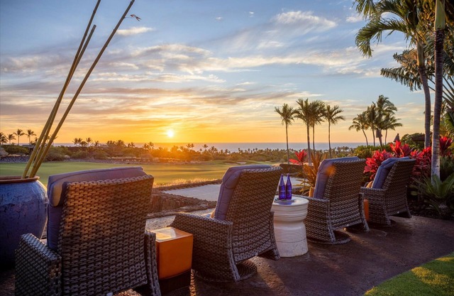 Luxury Estate at Hualalai Resort -Sweeping Ocean and Golf Course Views
