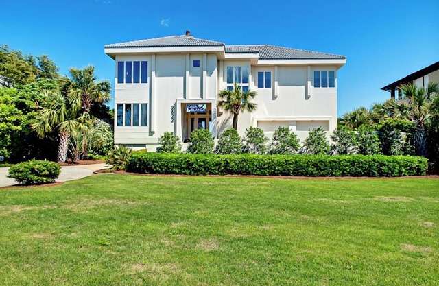 Immobilier de luxe sur l'océan -Casa Blanca avec bord de l'océan Piscine chauffée