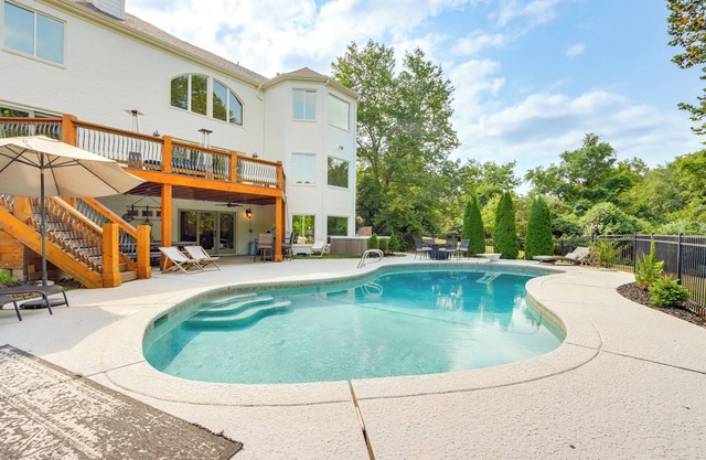 Luxury Fayetteville Escape w/ Hot Tub & Pool!