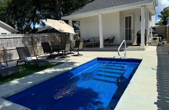 Luxury Heated Pool Home 3 King Beds 15min To Beach