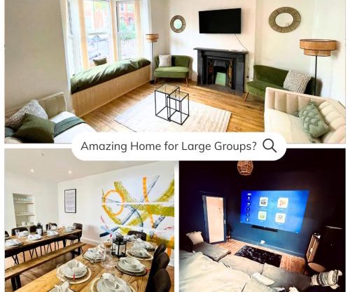 Luxury Home Sleeps 20 Beach Cinema Hot Tub
