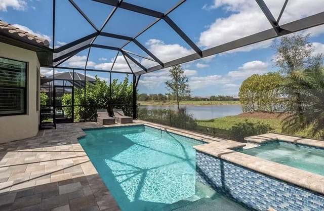 Luxury Home with private pool, water view. WITH GOLF!