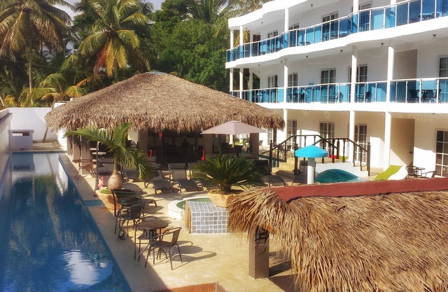 Luxury hotel room in Cabarete, with pool, gym, spa and bar