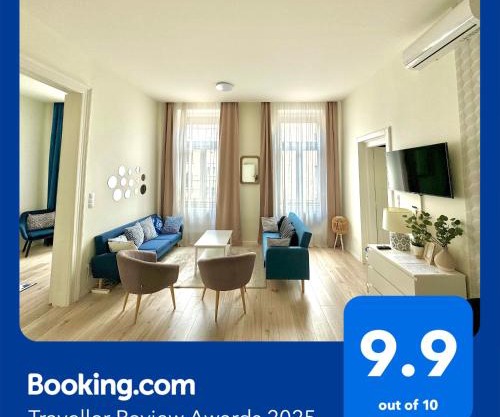 Luxury Huge Apartman - 92m2 - 3 Bedrooms - 3 Air Conditioners - Free Garage!