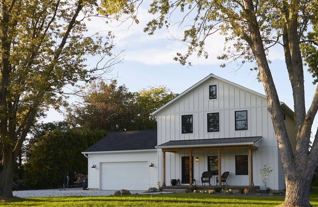 Brand New Luxury Lake Front Modern Farmhouse with GIANT Boat Dock!
