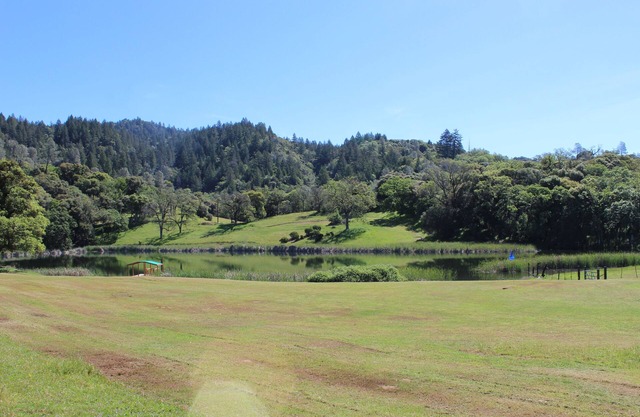Suite de luxe avec lac et golf dans les montagnes Mendocino. Wifi