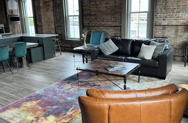 Luxury Loft Riverfront Condo in prime location perfect for NFL Draft