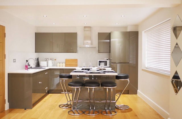 Appartement moderne de luxe, entrepreneurs, familles, entreprises jusqu'à 5 invités