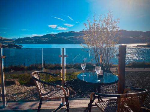 Luxury Pod and Sauna with Fantastic Sea Views