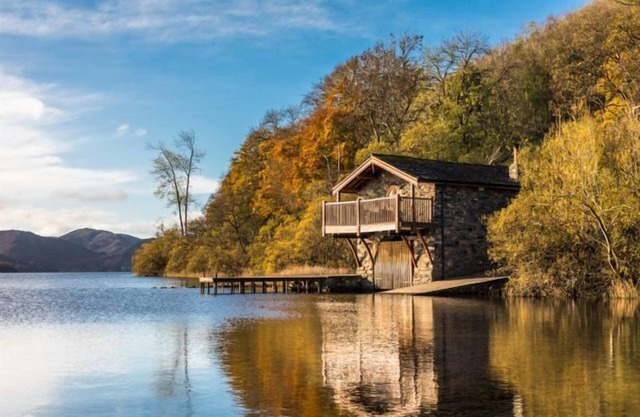 Boathouse de luxe peut accueillir 2 personnes dans 1 chambre avec vue sur le lac