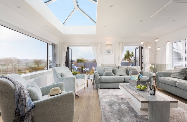 Luxe, Cottage romantique pour 2 Nr Padstow avec joli jardin et belles vues