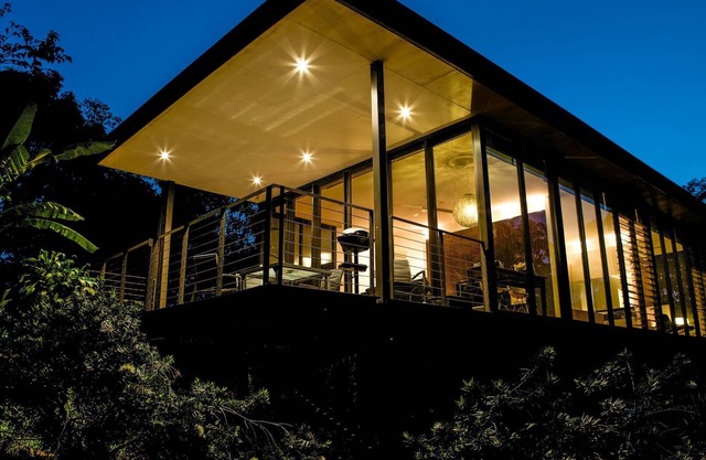 Verre sur serre, villas romantiques de luxe