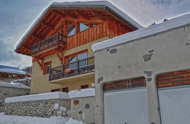Luxe préparation personnelle Alpine Chalet, 10 personnes (4 cac) au coeur de Paradiski