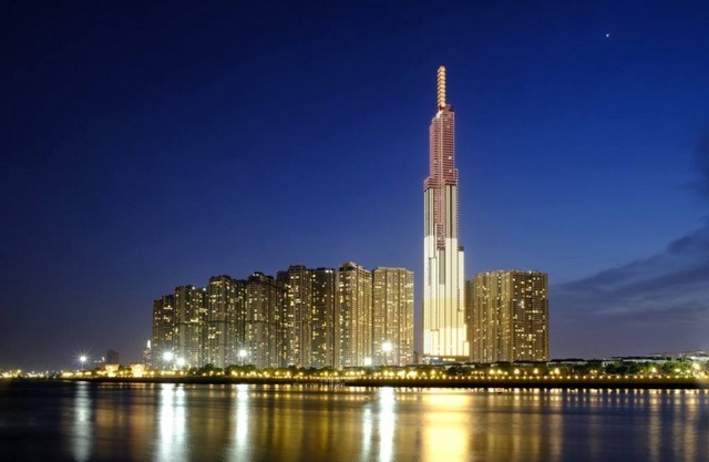Appartement de luxe intelligent situé dans le bâtiment 81 du Landmark, le plus haut bâtiment du VN