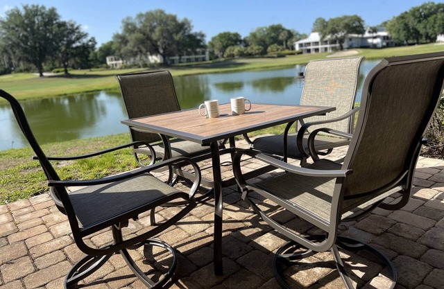 Luxury – Spacious 3BR Ground-Floor Condo w/ Golf Views, Private Patio, PGA Golf & Tennis Community