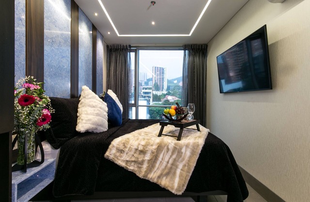 Suite de luxe avec double jacuzzi