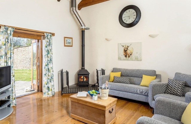 Luxe 5 étoiles Grange avec de superbes vues rurales Nr Padstow dormir 2-4 personnes