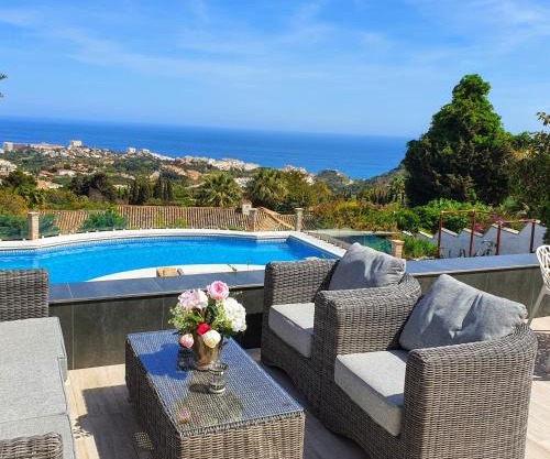 Luxury Villa with Amazing sea views in a Totally Private environment