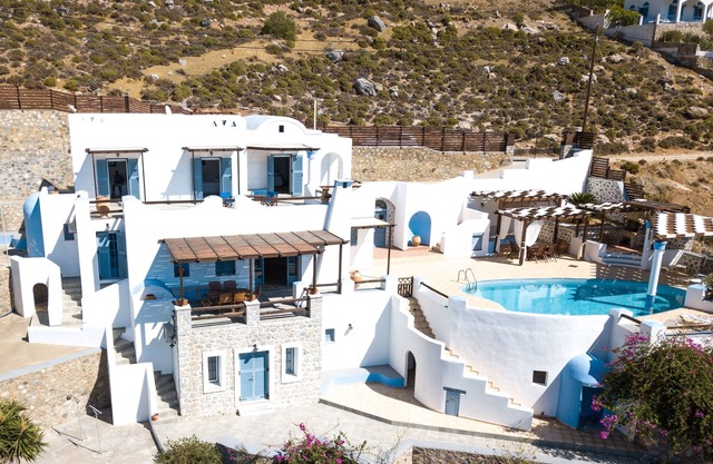 Villa de luxe au bord de l'eau avec piscine privée à Kalymnos, Grèce